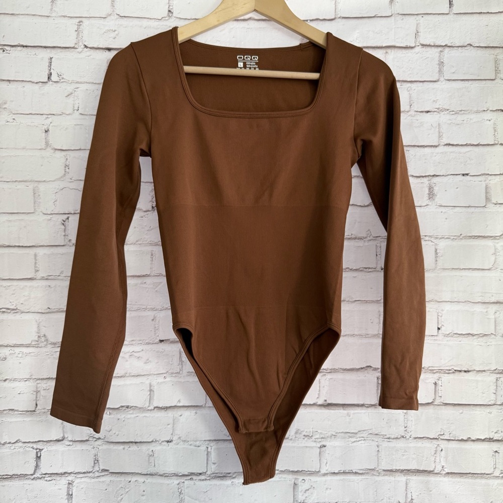 OQQ Long‎ Sleeve Bodysuit